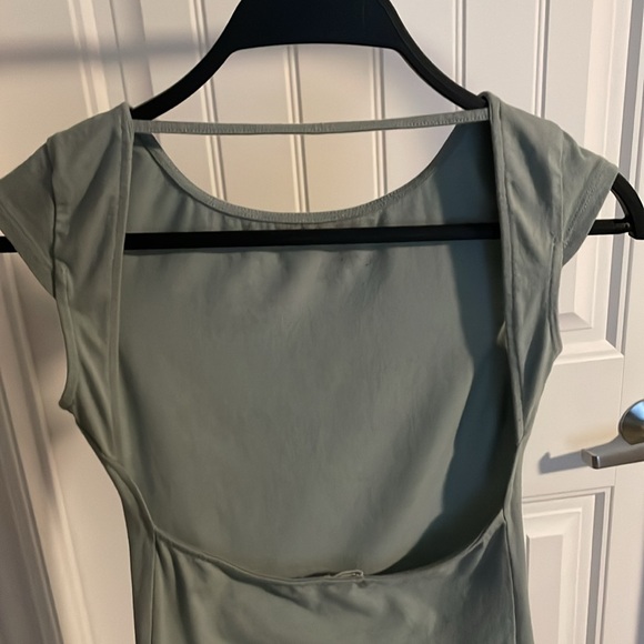 Garage Backless Top | Blue/Grey Colour - Picture 4 of 7